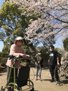春の屋外歩行イベント~桜見~