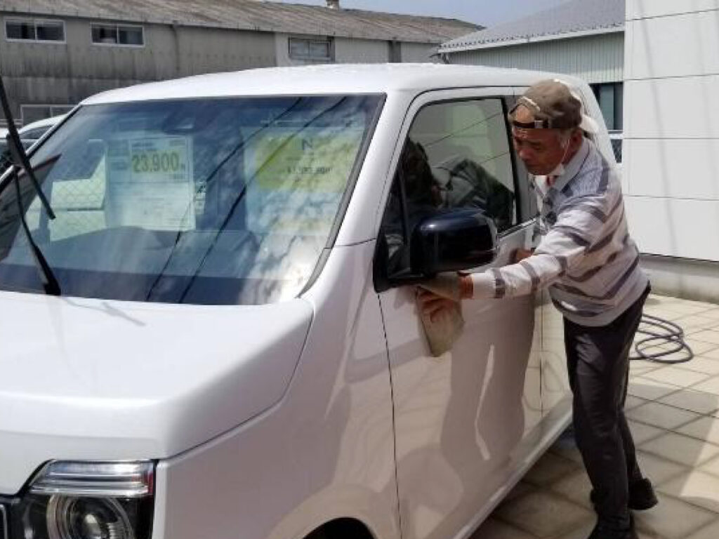 地域共生活動（洗車活動）